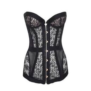 Agent Provocateur Black Lace Corset